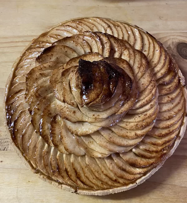 Tarte Pommes Cannelle